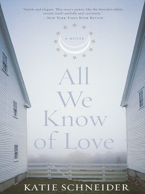cover image of All We Know of Love